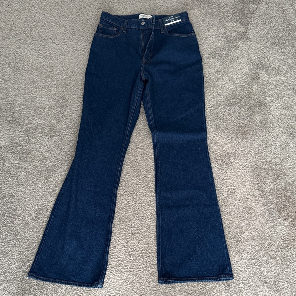 Abercrombie & Fitch Curve Love Vintage Flare Jeans